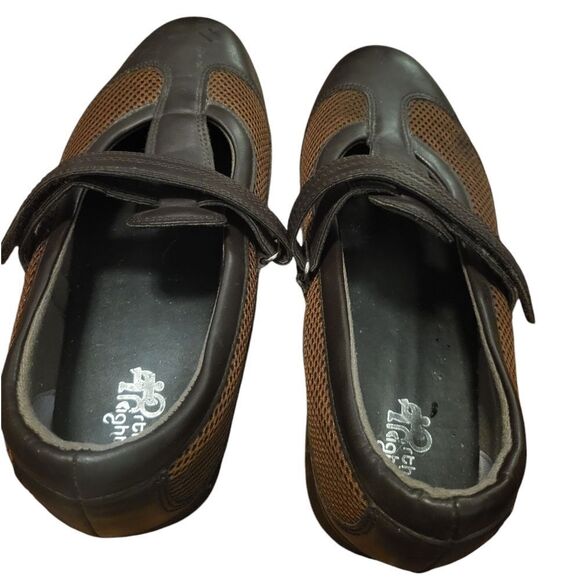 Drew Desiree - Brown Calf/Brown Nubuck Women Shoe, Size 9.5W - Picture 5 of 12